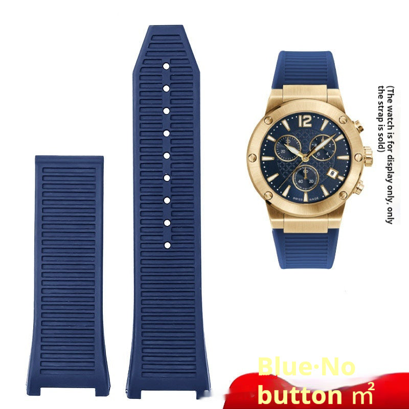 Sports Series Watch Waterproof Concave Silicone Black Watch Accessories Men