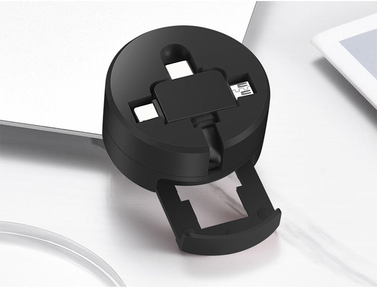 Three In One USB Cable Apple Android Type C Universal