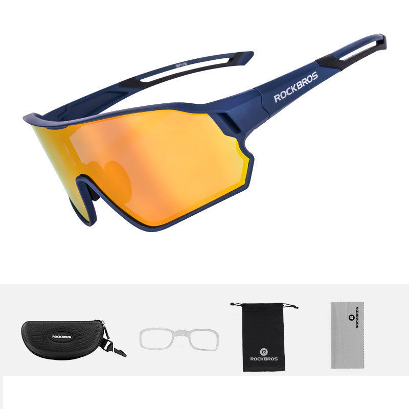 Photochromic Polarized Cycling Glasses Men Outdoor Running Sports UV400