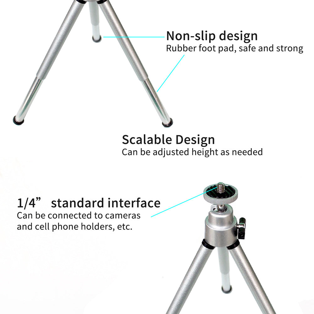 Universal Mini Flexible Tripod Stand for Canon Nikon Cameras