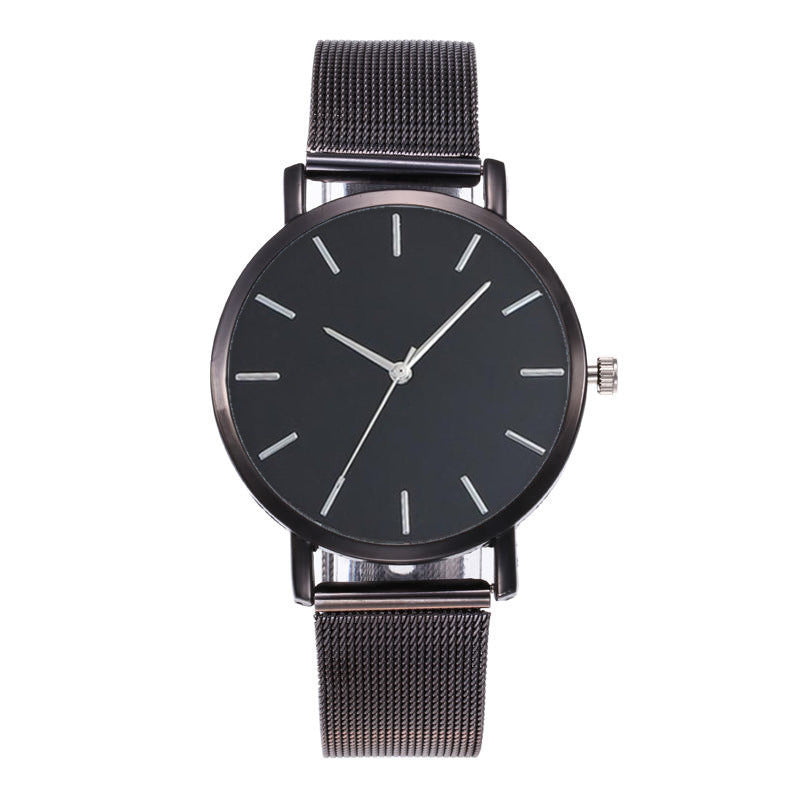 Simple Ladies Quartz Watch Stainless Steel Strap 20mm