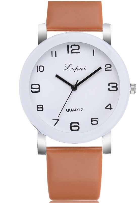 Casual Digital Student Watch Lightweight PU Strap For Teens