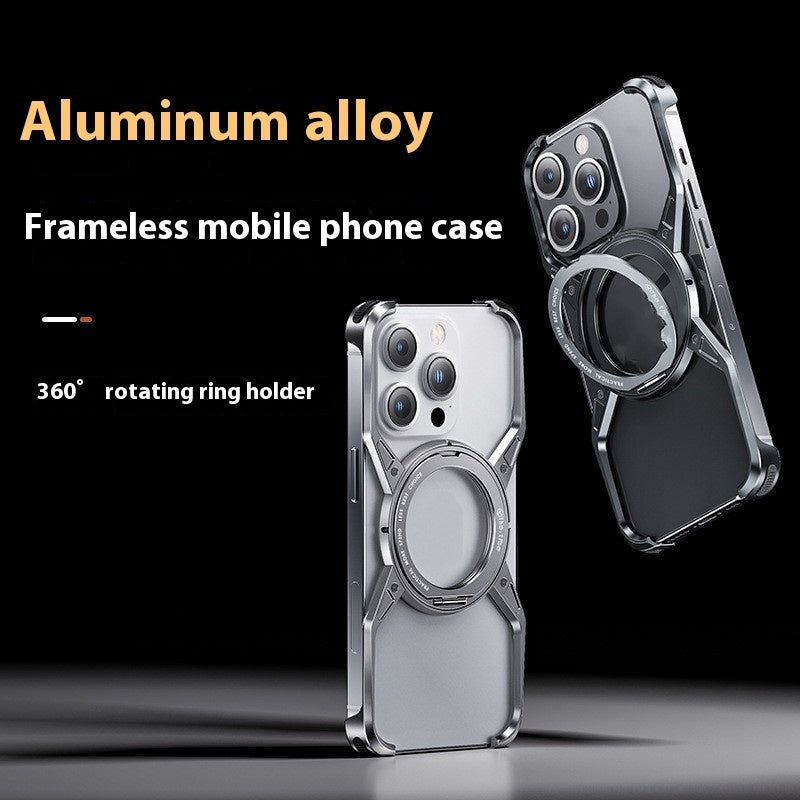 Metal Apple Phone Case With Heat Dissipation And Shockproof