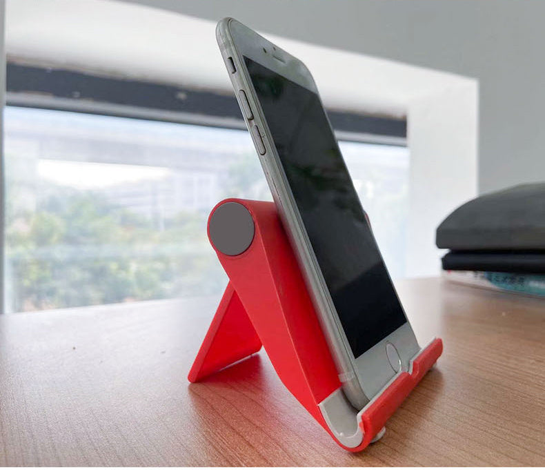 PE Folding Tablet And Phone Stand Adjustable Multi Angle