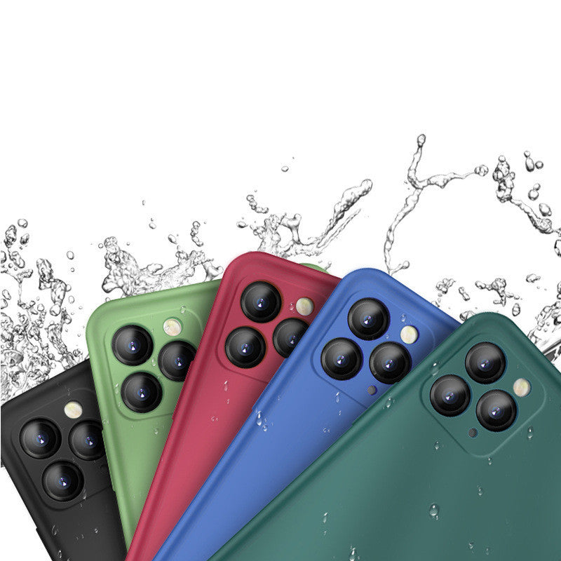 Precision Hole Liquid Silicone Case For Apple iPhone TPU