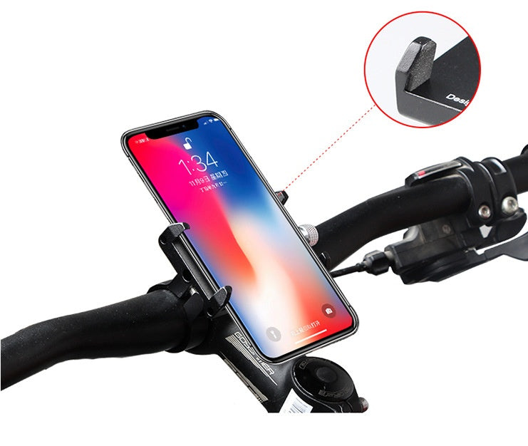 GUB Plus 6 Motorcycle Phone Holder Aluminum Alloy Clip