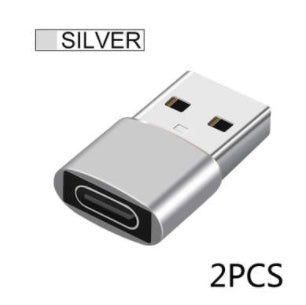 USB C Female To USB A Male OTG Adapter Charger Cable