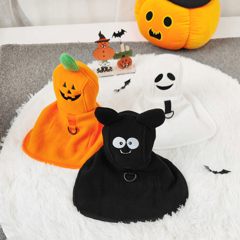 Halloween Pet Cloak for Cat Dog Cute Costume Party Dress Up Clothes