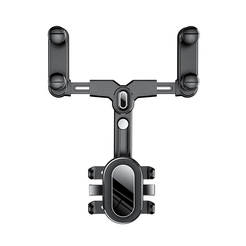 Universal Car Rearview Mirror Bracket With Folding Rod