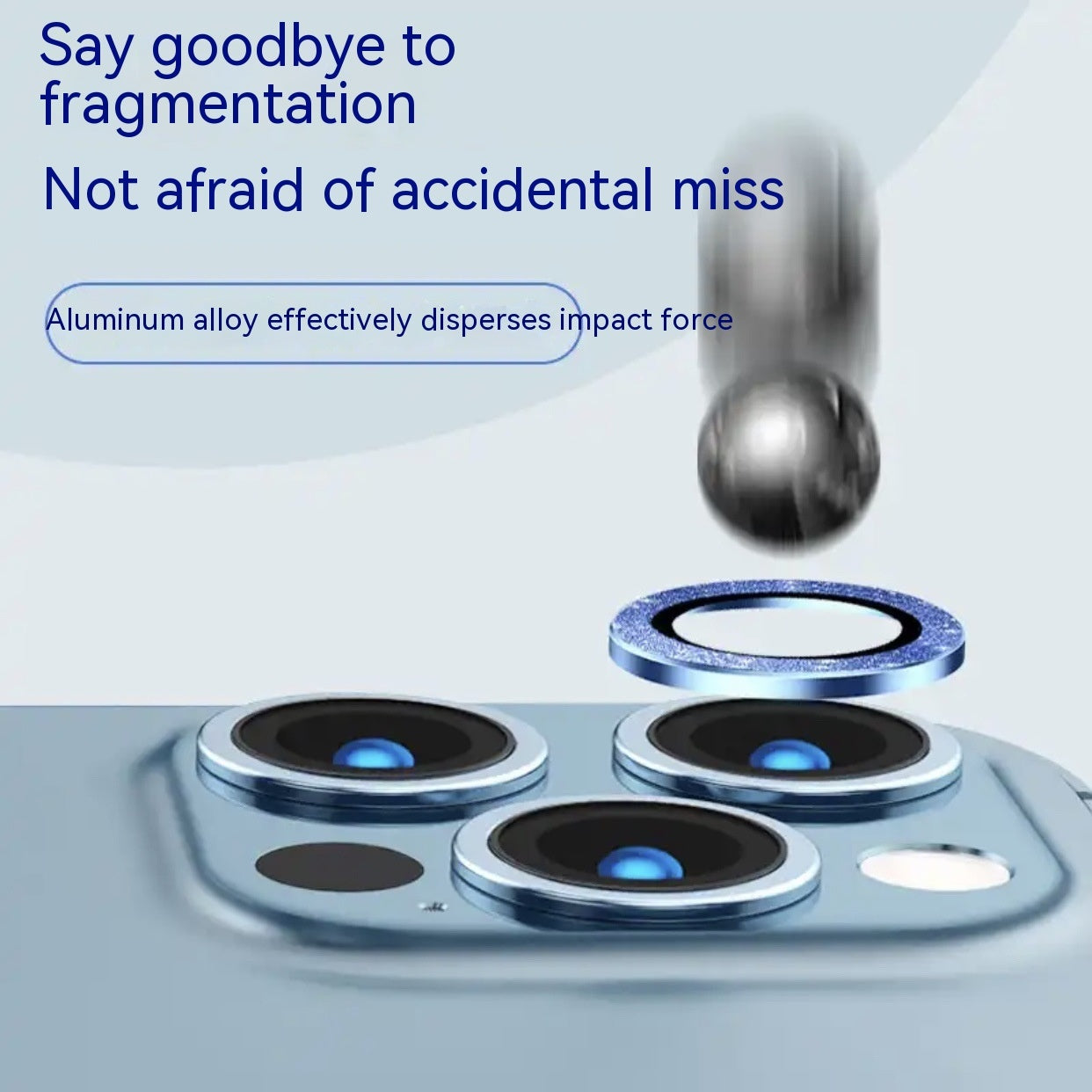 Rhinestone Lens Protector For Mobile Phone Eagle Eye Shield