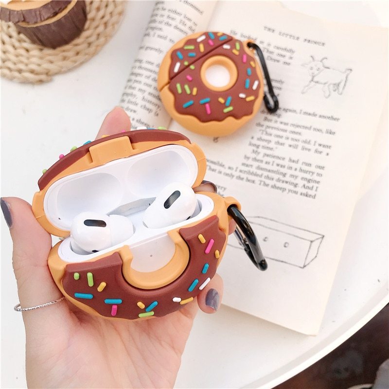 Cute Donuts Earphone Case for Apple AirPods Pro Silicone