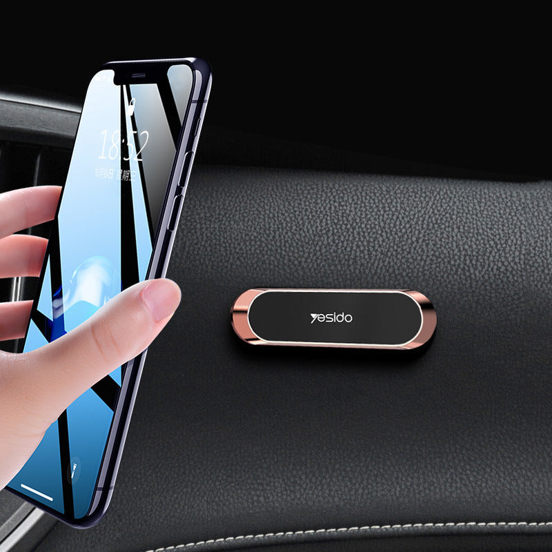 Magnetic Phone Holder Aluminum Alloy Case For Cars And Home