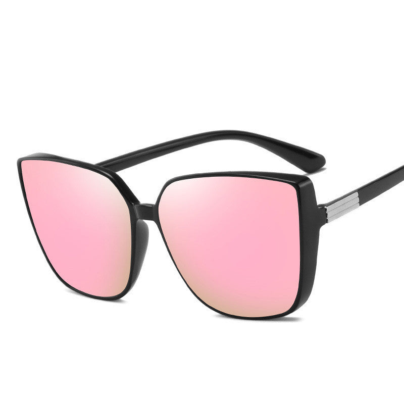 Cat Eye Sunglasses for Women - Personality Style UV400 AC Lens PC Frame