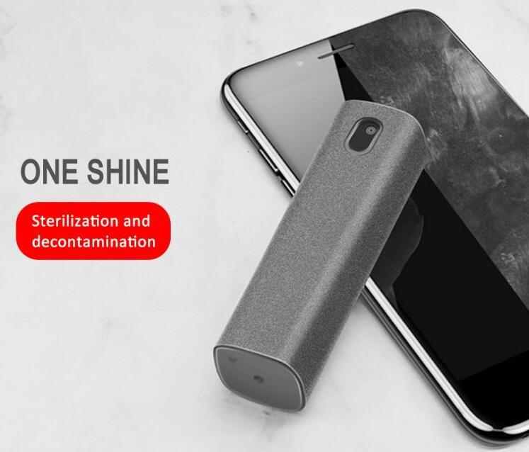 2 In 1 Screen Cleaner Kit For Phone And PC Microfiber Cloth