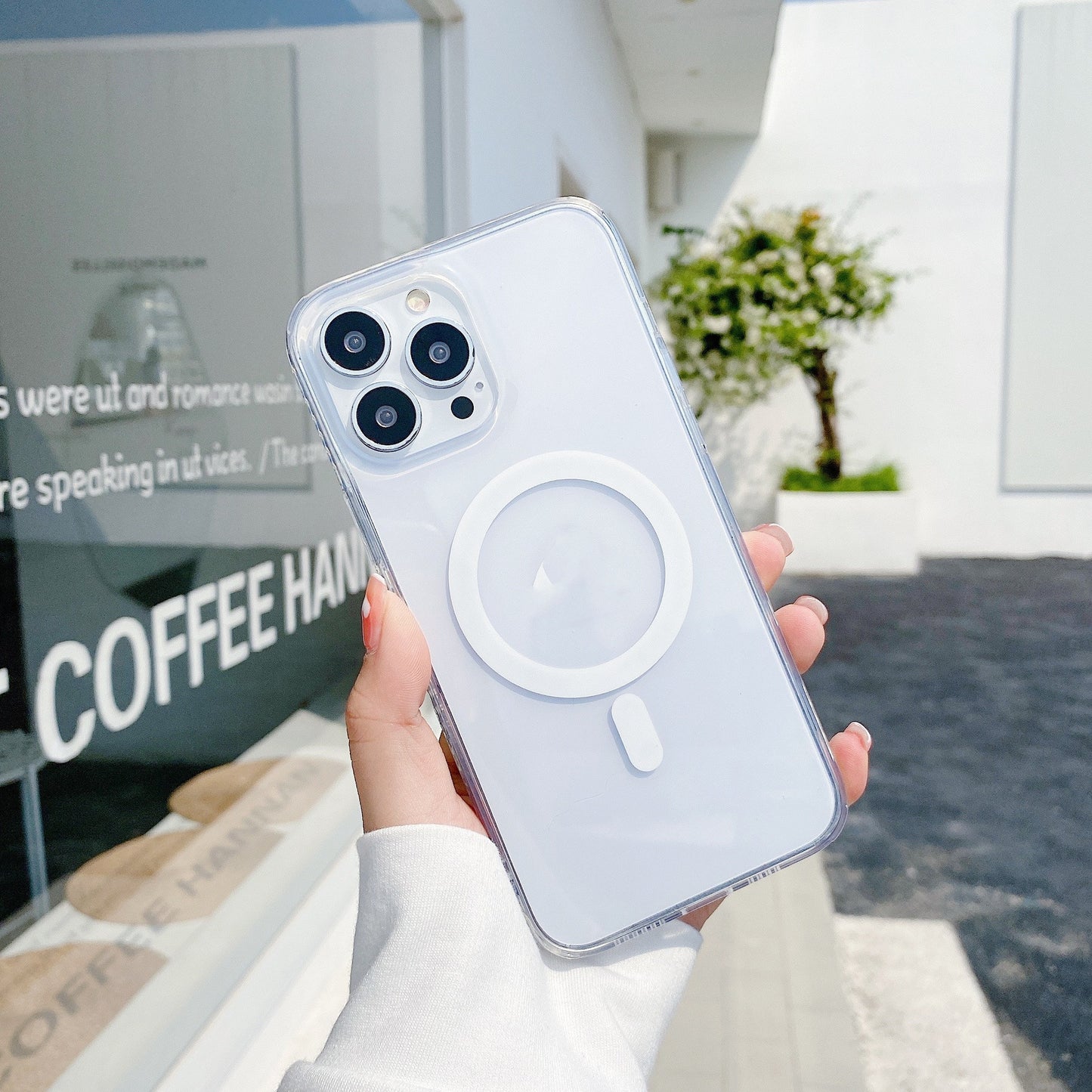 Magnetic Frosted Phone Case Protective Back Cover for iPhone 12 13 14 15 16