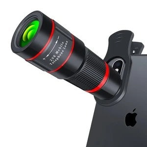 20X Phone Telescope Clip On Magnifier With Universal Clip