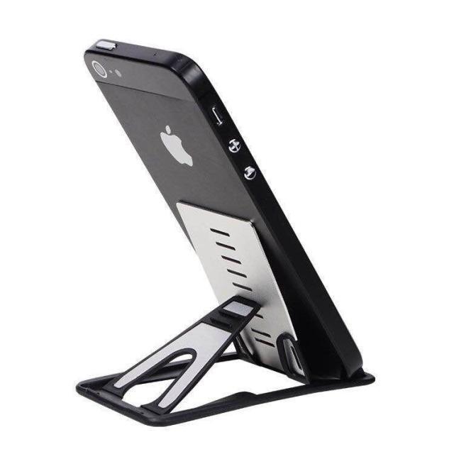 Card Phone Holder Lazy Bracket Desktop Stand Black 8.5cm 5cm