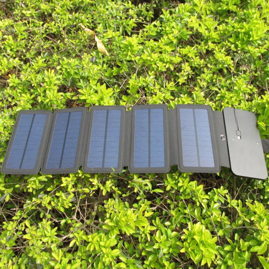 Outdoor Folding Solar Charger 7W USB Power Bank Off Road