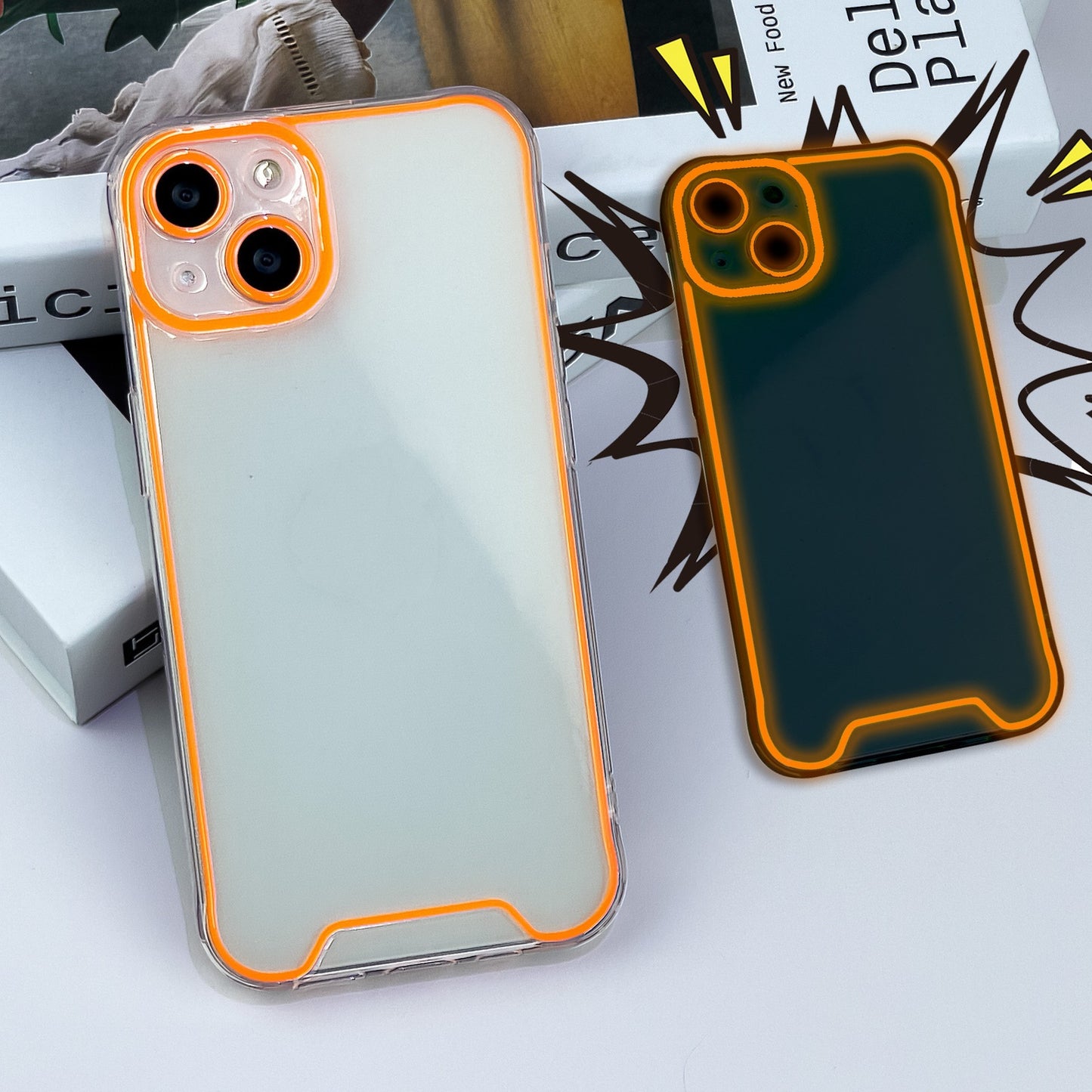 Glow In The Dark Christmas TPU Case For IPhone 14 Pro Max