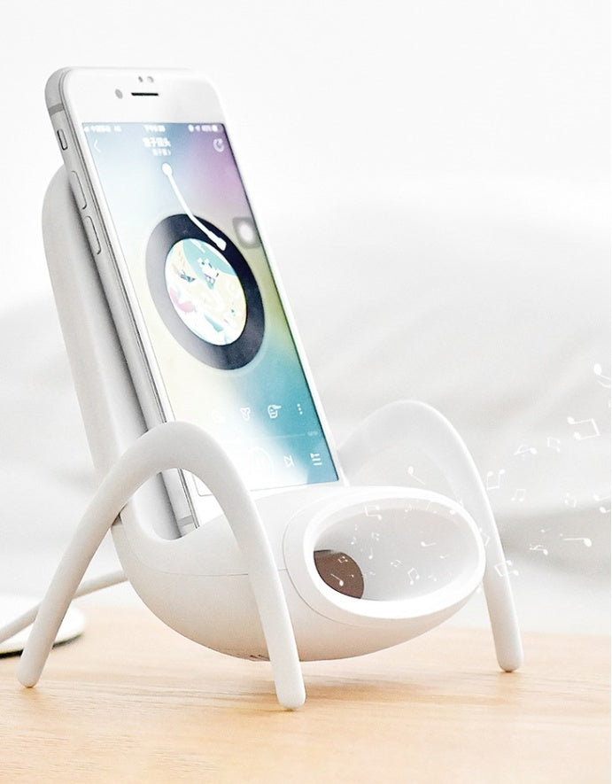 Amplified Wireless Charger With Stand And Bracket For Phone
