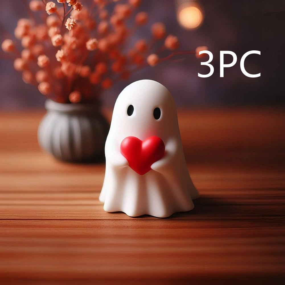 Halloween Ghost Ornament Funny Middle Finger Love Decoration Spooky Party Prop
