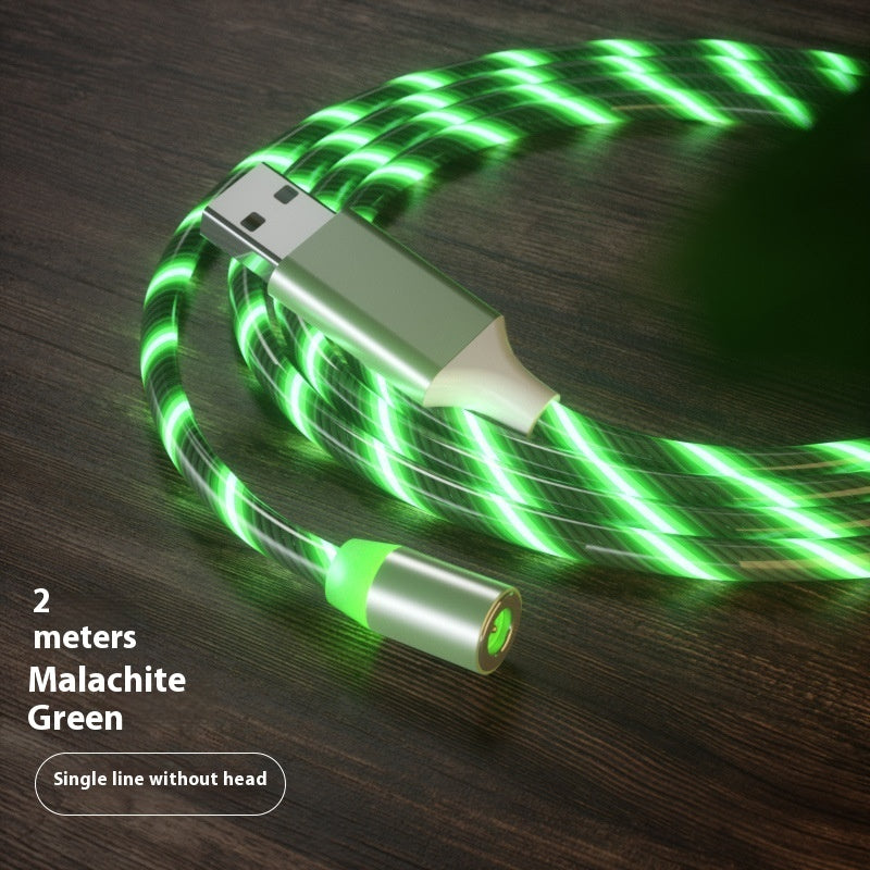 Magnetic Charging Cable With Type C Micro USB Lightning