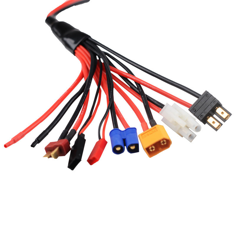 8 In 1 Adapter Cable 4mm Banana Plug XT60 EC3 JST Futaba