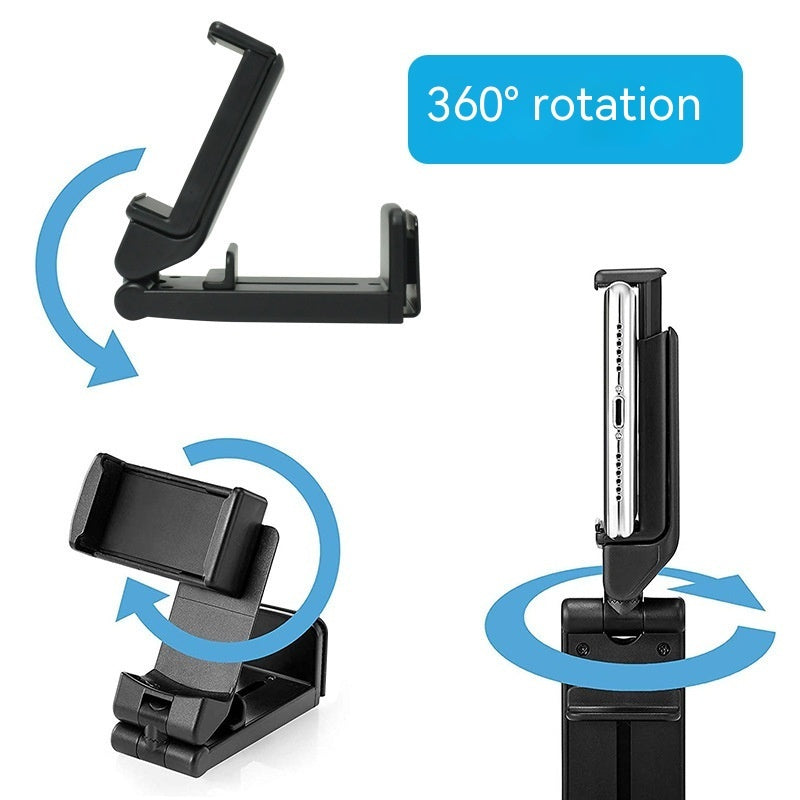 360 Rotary Collapsible Multifunctional Desktop Phone Holder