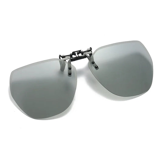 Oversized Clip-On Sunglasses Polarized Night Vision – Free Shipping Includes Case
