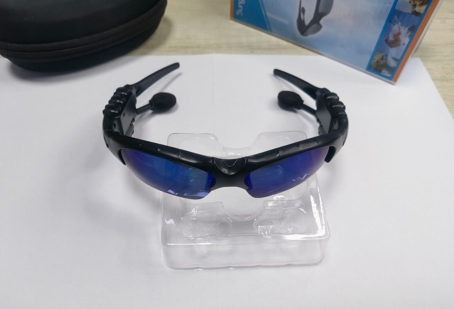 Polarized Bluetooth Sunglasses Men Outdoor Driving Sports UV400 Wireless Headset