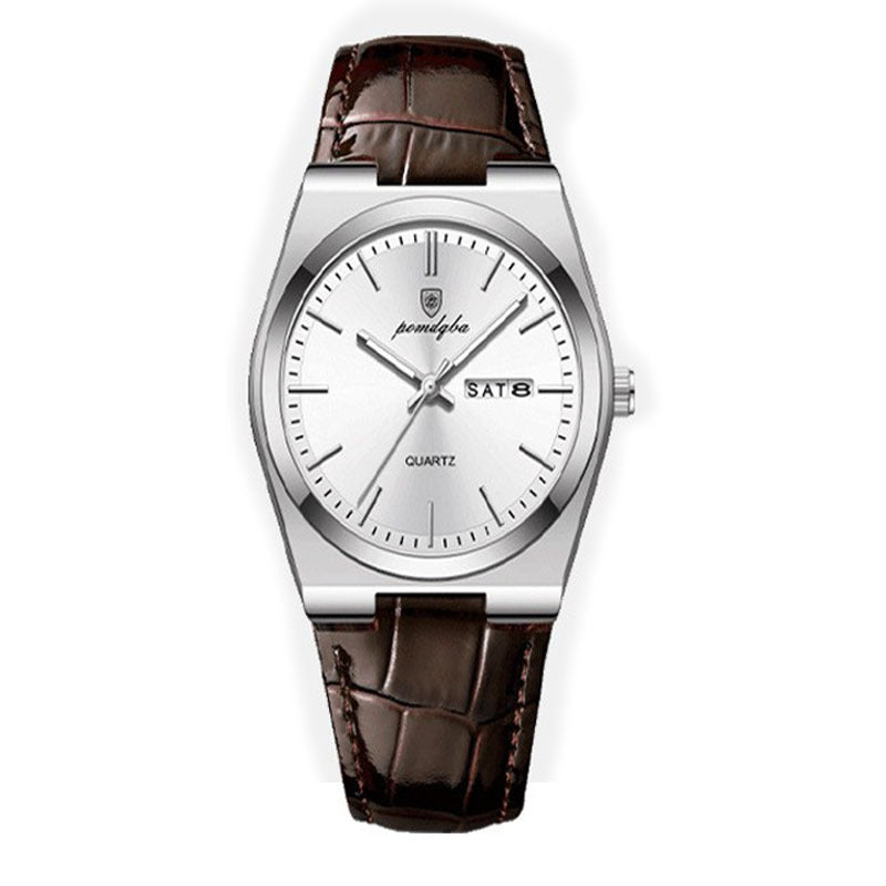 Ultra Thin Waterproof Luminous LED Men’s Quartz Watch – Multiple Colors