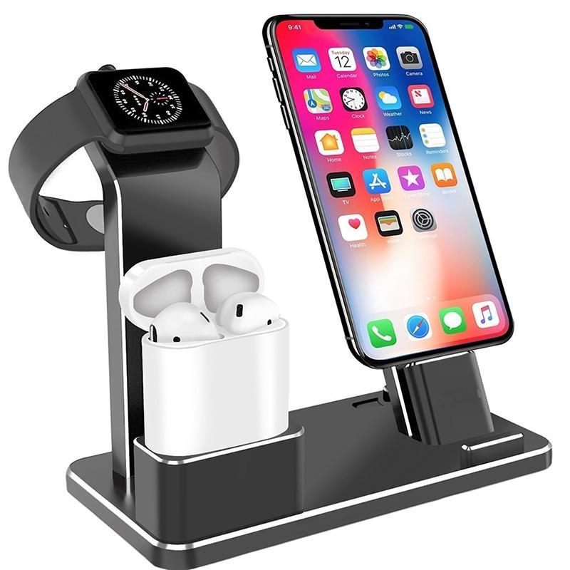 4 In 1 Wireless AirPods Charging Dock Holder For Apple