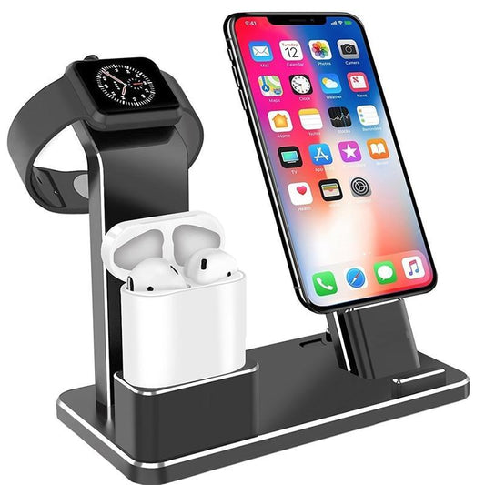 4 In 1 Wireless AirPods Charging Dock Holder For Apple