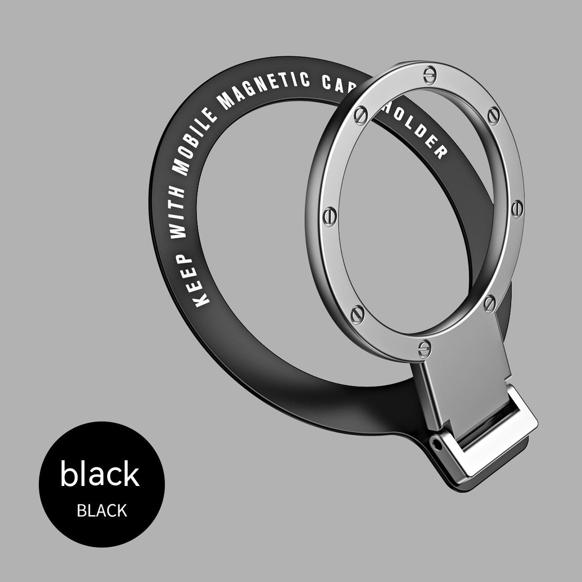 Adhesive Ultra Thin Foldable Mobile Phone Holder Metal