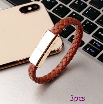 Bracelet Charger USB Cable For IPhone 14 13 Max Leather