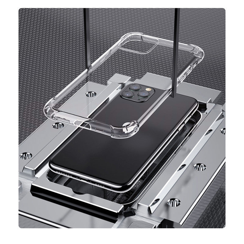 Transparent Silicone Back Case For iPhone Protective Cover