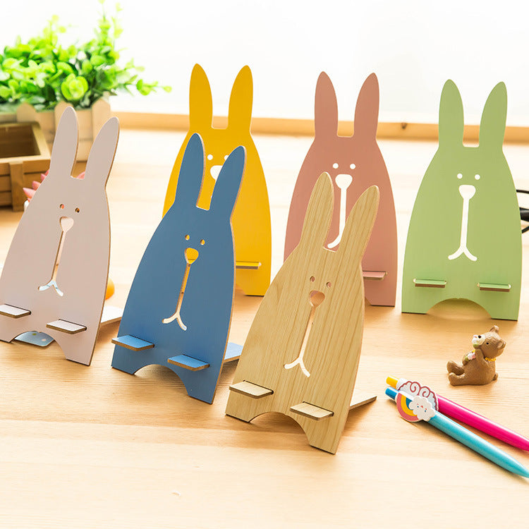 Cute Cartoon Rabbit Mobile Phone Holder Lazy Bracket Stand