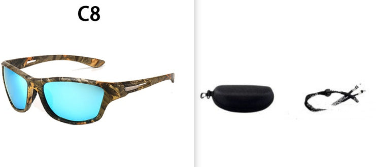 Polarized Sunglasses Men Outdoor UV400 Anti-Glare Driving Sports Shades