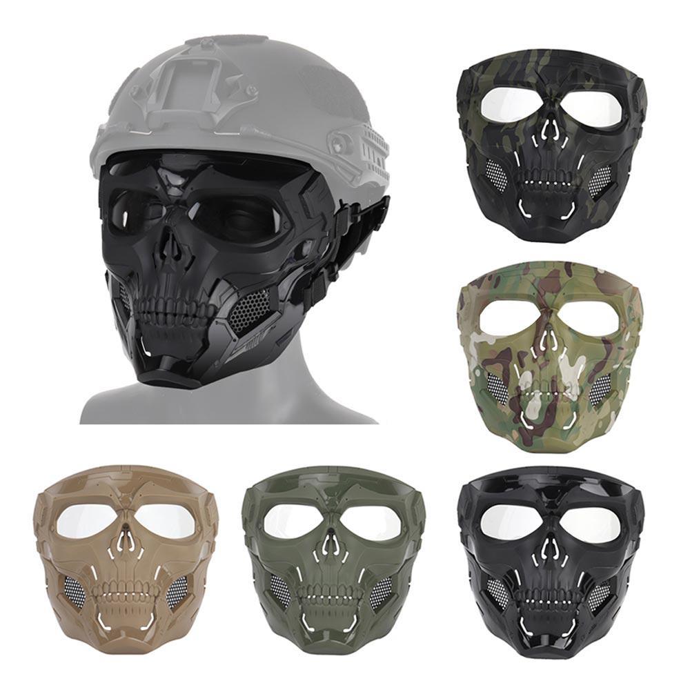 Halloween Skull Mask Horror Full Head Helmet Scary Cosplay Costume Party Prop