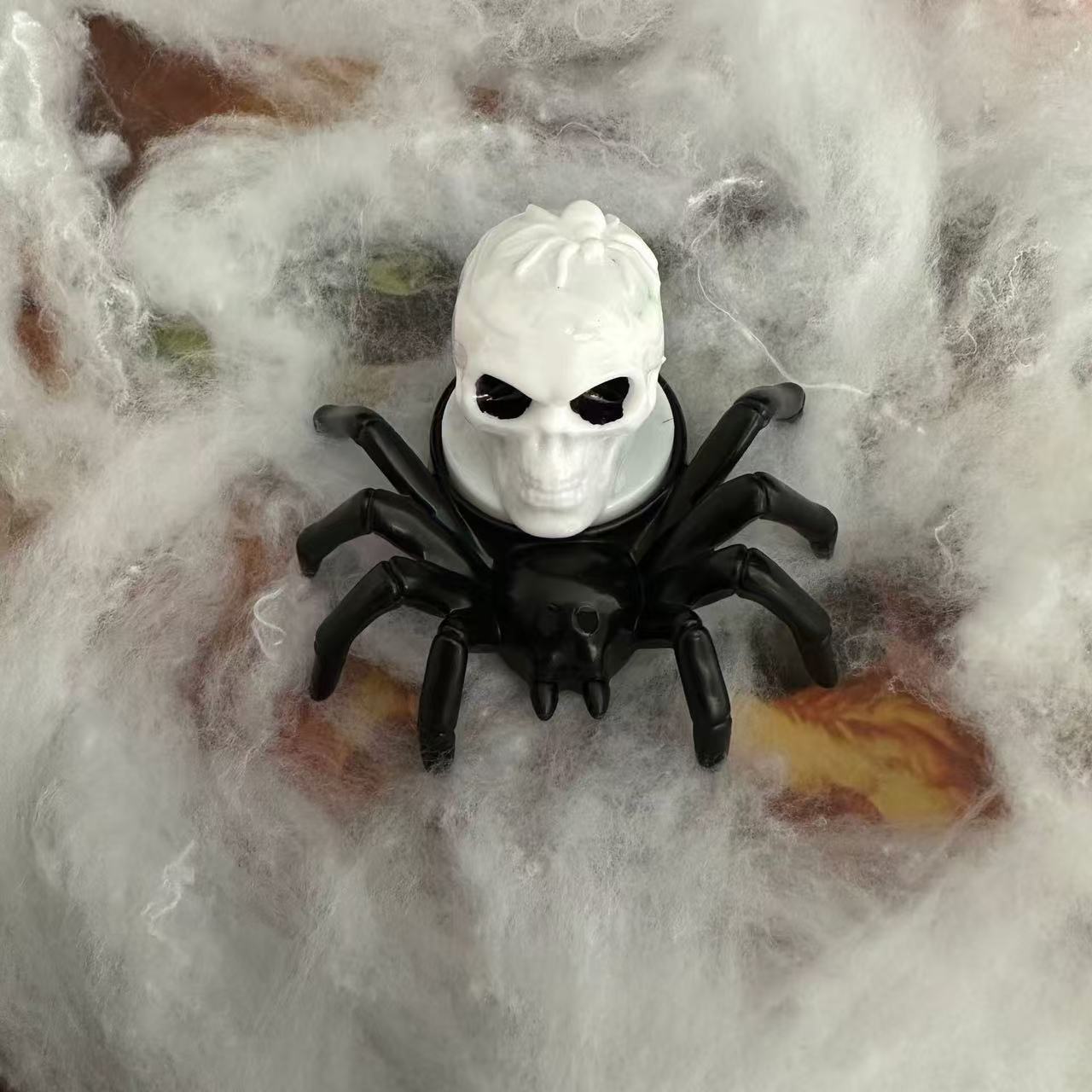 Halloween Pumpkin Spider Candle Light Spooky Party Decoration Props