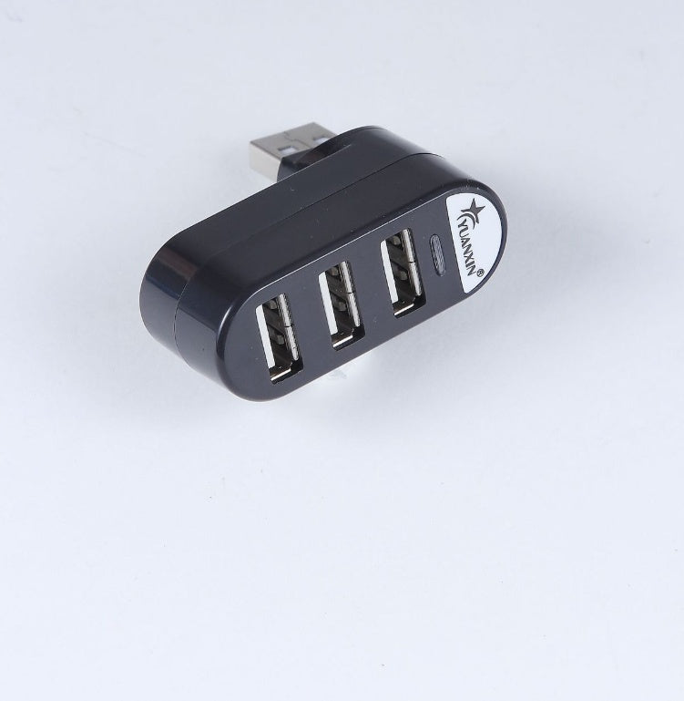 USB Hub Splitter Multi Interface 2.0 High Speed Black