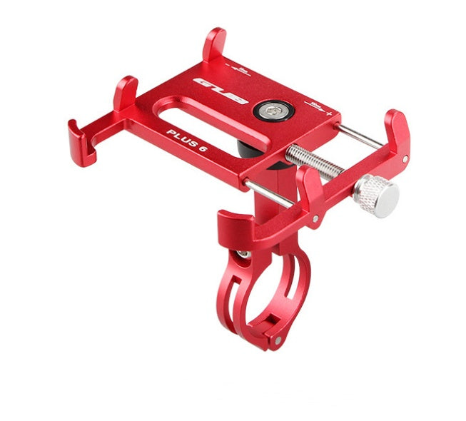 GUB Plus 6 Motorcycle Phone Holder Aluminum Alloy Clip