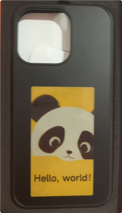 Smart E-Ink Display Phone Case 4-Color Projection Cover for iPhone 13 14 15 16