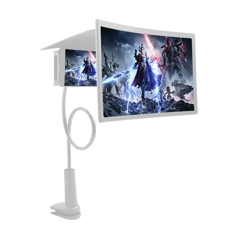 12 Inch Curved Mobile Phone Screen Amplifier Lazy Bracket