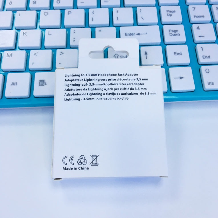 Lightning To 3.5mm Audio Adapter For iPhone 7 7 Plus 2 In 1