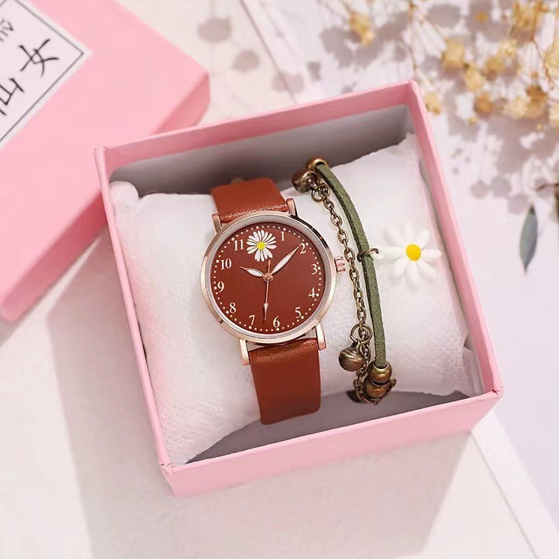 Little Daisy Mori Style Girl Watch College Retro Hong Kong
