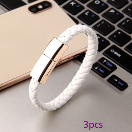Bracelet Charger USB Cable For IPhone 14 13 Max Leather