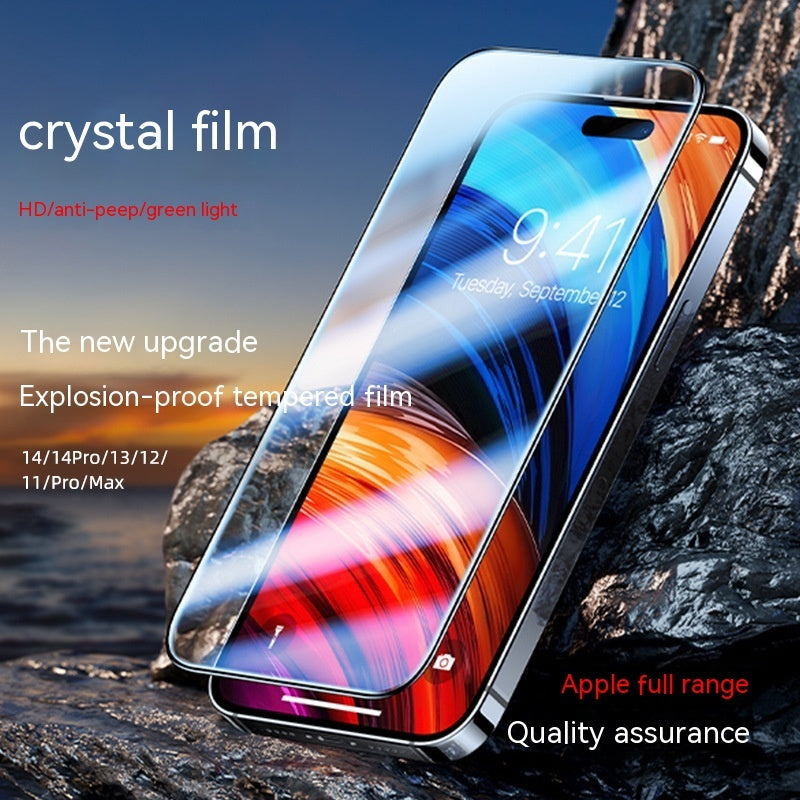 Tempered Glass Privacy Screen Protector For iPhone 14 15