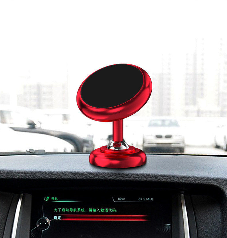 Luminous Metal Car Rotary Universal Magnetic Phone Holder