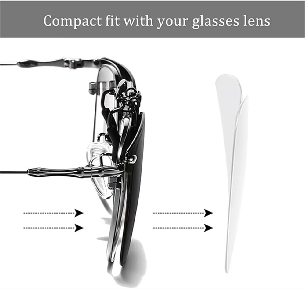 Polarized Flip Up Clip On Sunglasses UV400 for Men Women Free Shipping W/ Case